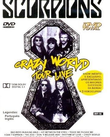 scorpions crazy world tour 1991