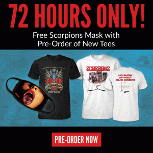 New Road Crew Merch from Scorpions (72 Hour Special)
