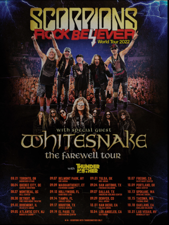 Rock Believer - North America Tour
