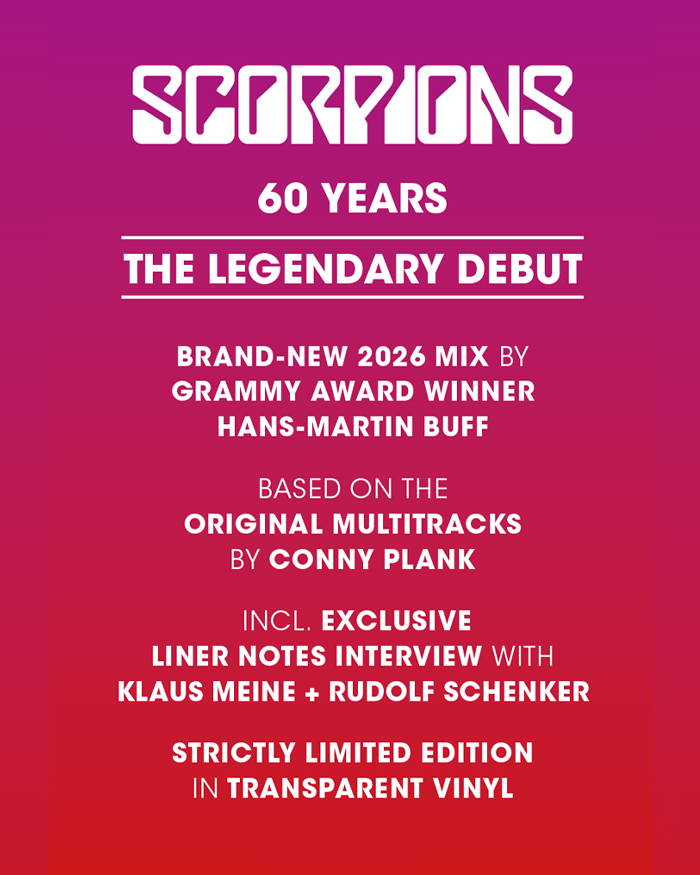 The legendary debut 'Lonesome Crow' is back