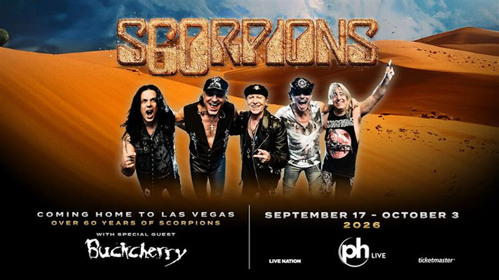 Scorpions are back in Vegas Scorpions are back in Vegas